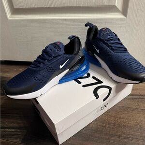 Brand New Nike Air Max 270 Midnight Blue Sneakers